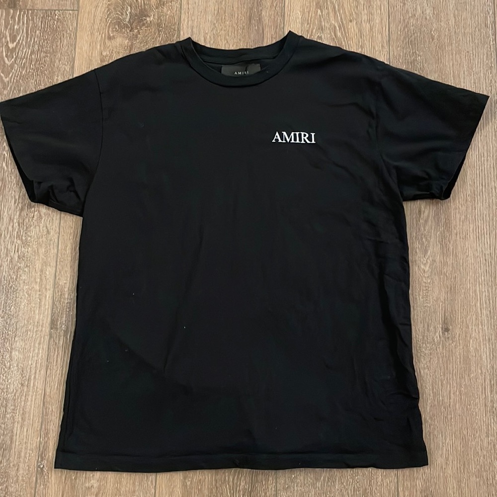 Amiri black t-shirt